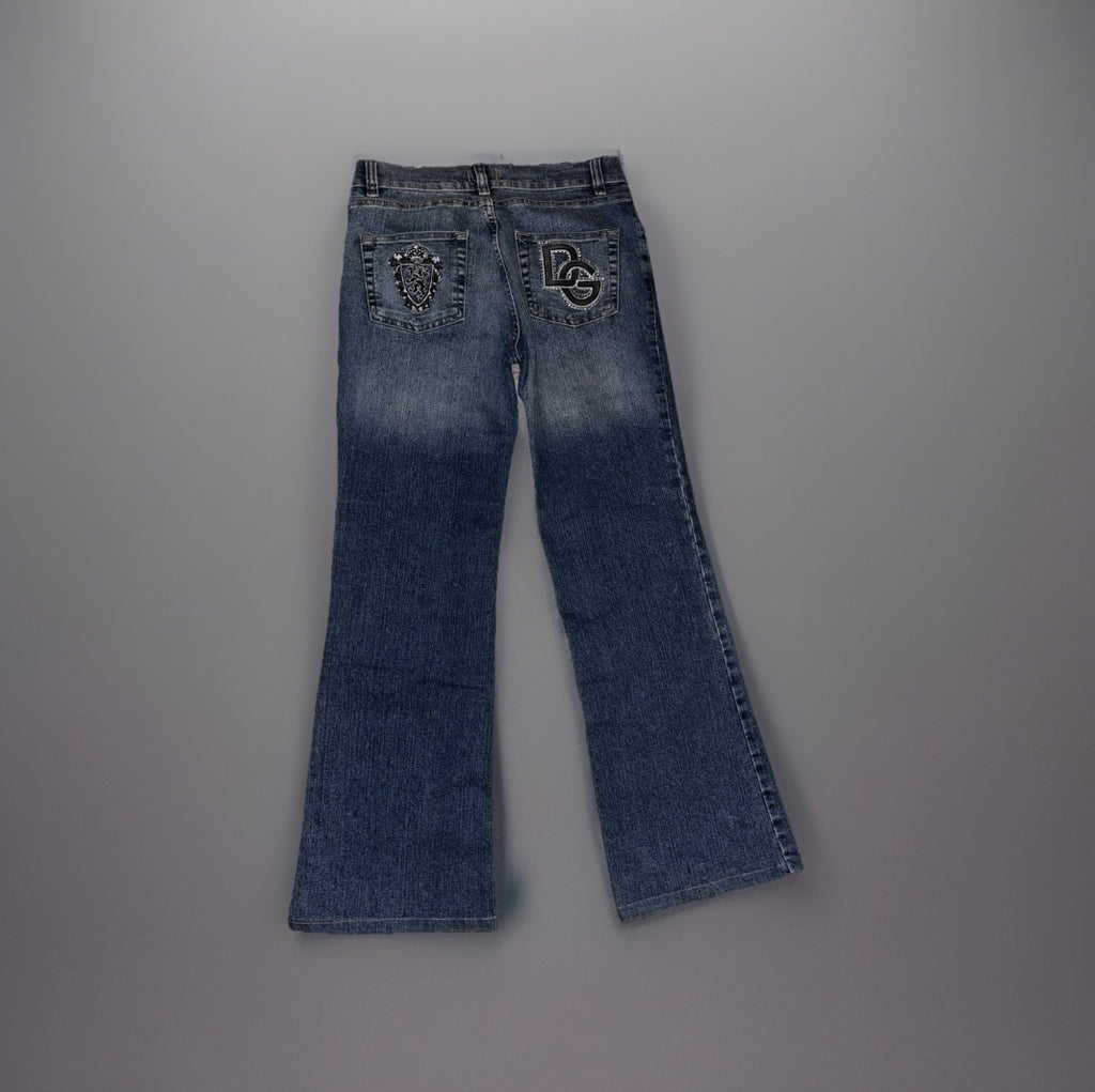 D&G Dolce & Gabbana Jeans Bootcut – Größe 32 Damen (M)