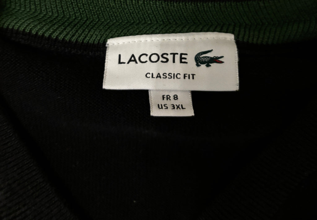 Lacoste Strickpullover Schwarz – Herren (3XL)