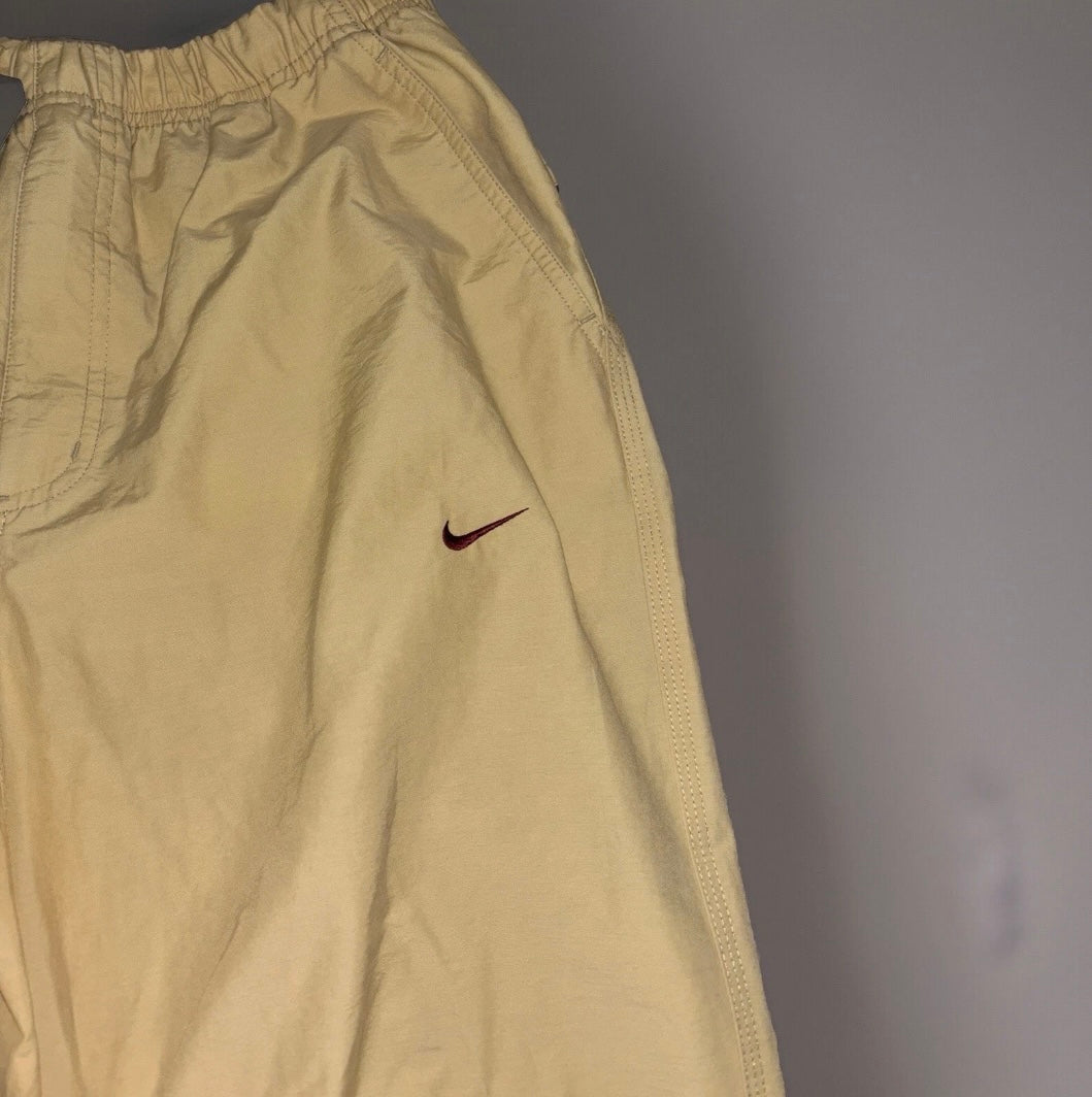 Y2K Nike Trackpants Beige(L)