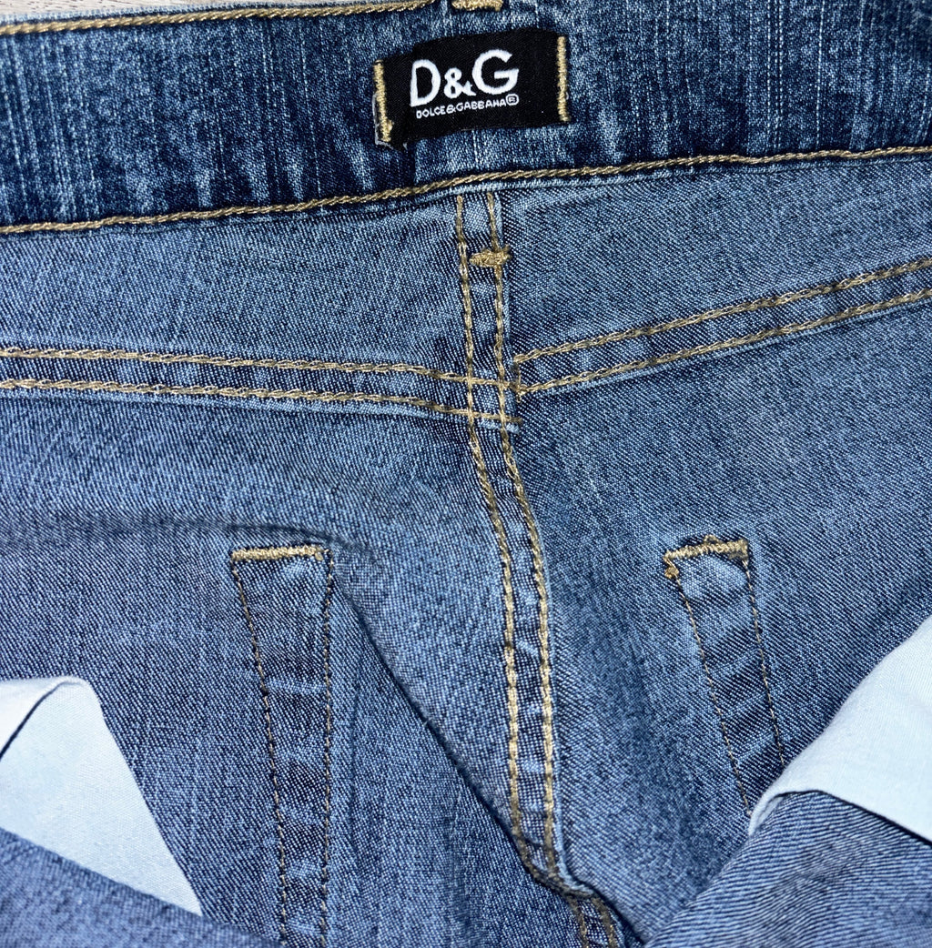 D&G Dolce & Gabbana Jeans Bootcut – Größe 32 Damen (M)