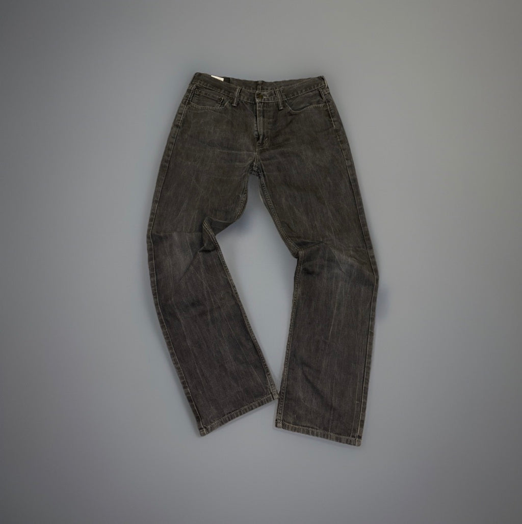 Levi’s Herren Jeans Grau Schwarz – Straight Fit (L)