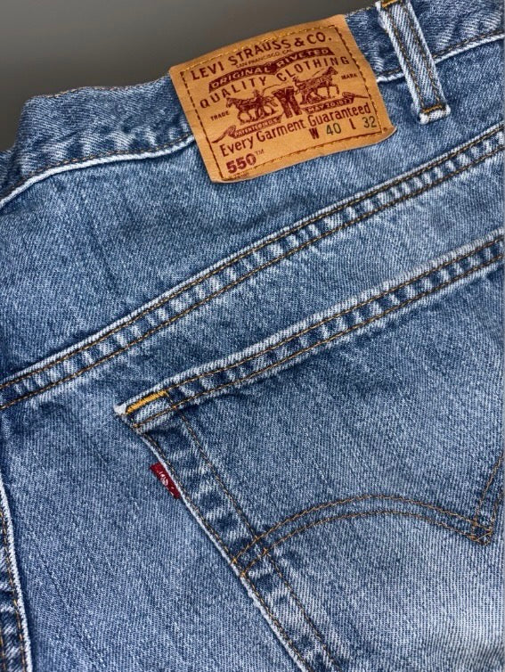 Levi’s 550 Relaxed Fit – Made in Canada – W40 L32 Herren (XXL)