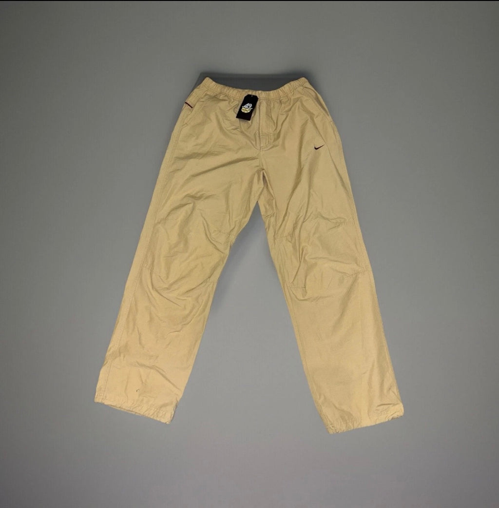Y2K Nike Trackpants Beige(L)