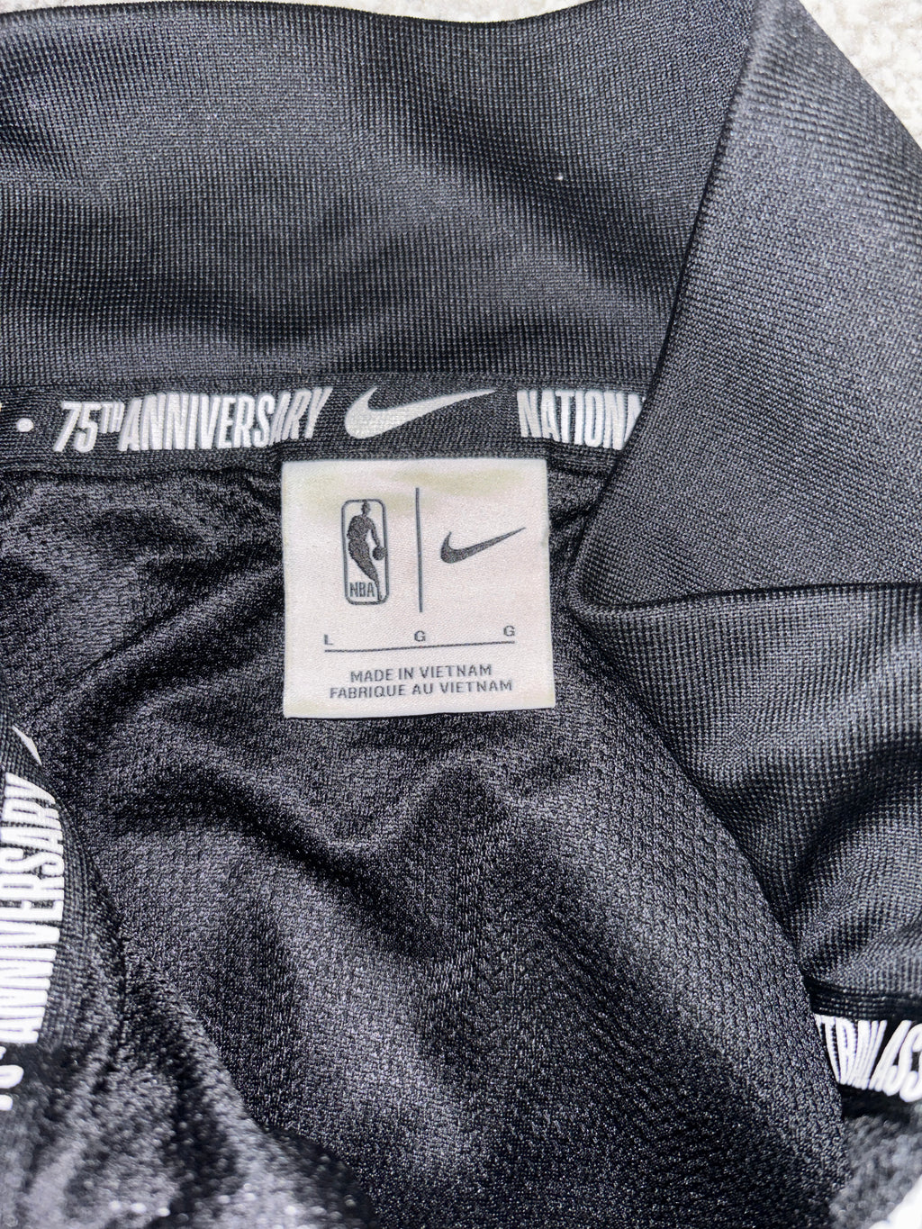 NBA 75th Anniversary Patch (Diamant-Logo) (L)