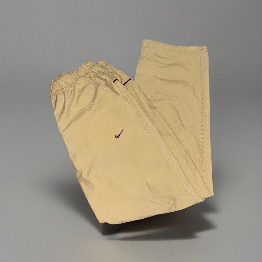 Y2K Nike Trackpants Beige(L)